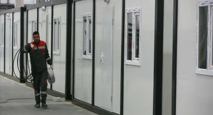 Depremler nedeniyle konteyner ev ve prefabrik yapı ihracatı 3 ay yasaklandı