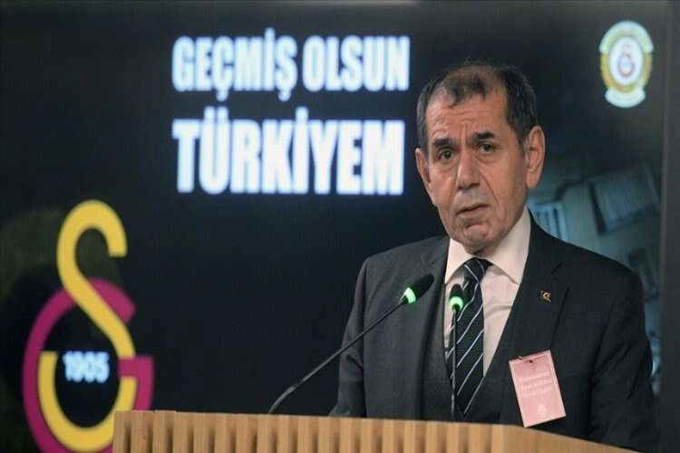 Galatasaray Başkanı Dursun Özbek'ten deprem bölgesine ziyaret haberinin görseli
