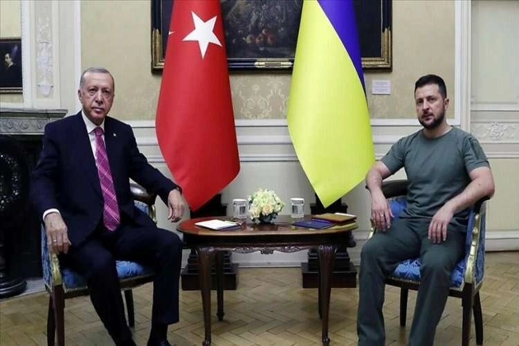 Cumhurbaşkanı Erdoğan, Ukrayna Devlet Başkanı Zelenskiy ile telefonda görüştü haberinin görseli