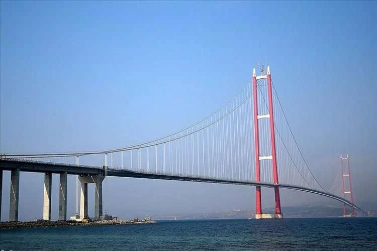 1915 Çanakkale Köprüsü'nün yapı güvenliği 24 saat izleniyor haberinin görseli