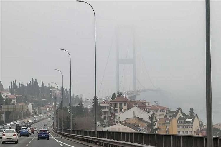 İstanbul Boğaz'da sis etkili oldu haberinin görseli