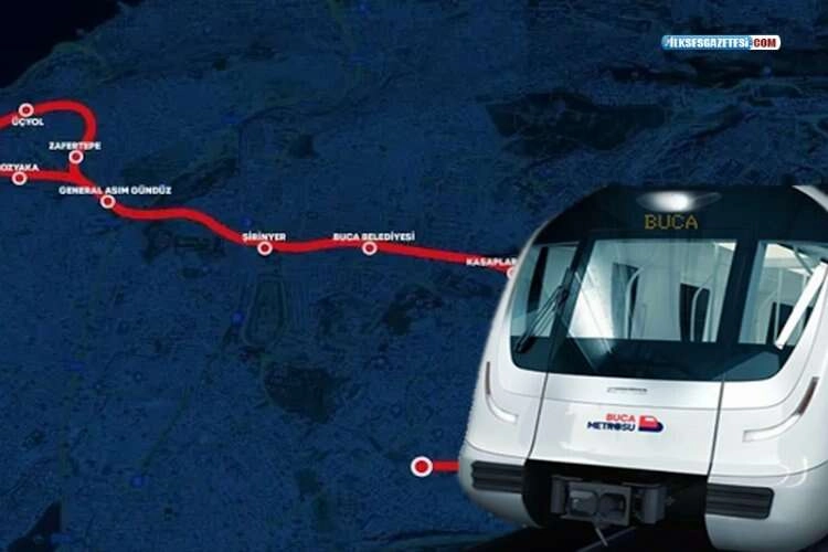 Buca Metrosu’nun yapımı devam ediyor haberinin görseli