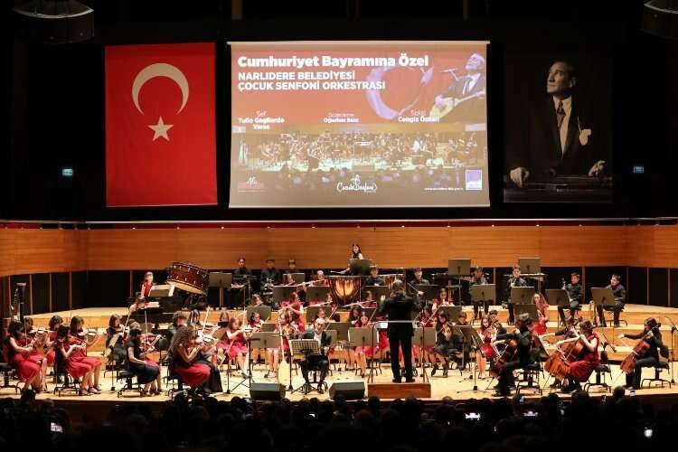 Narlıdere'de Çocuk Senfoni'de seçmeler bu hafta sonu yapılacak haberinin görseli