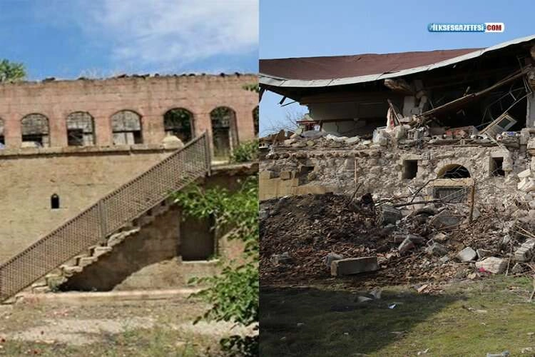 Ünlü dizinin çekildiği konak yerle bir oldu haberinin görseli
