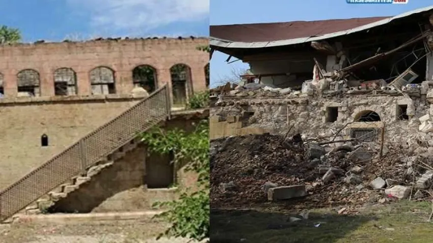 Ünlü dizinin çekildiği konak yerle bir oldu