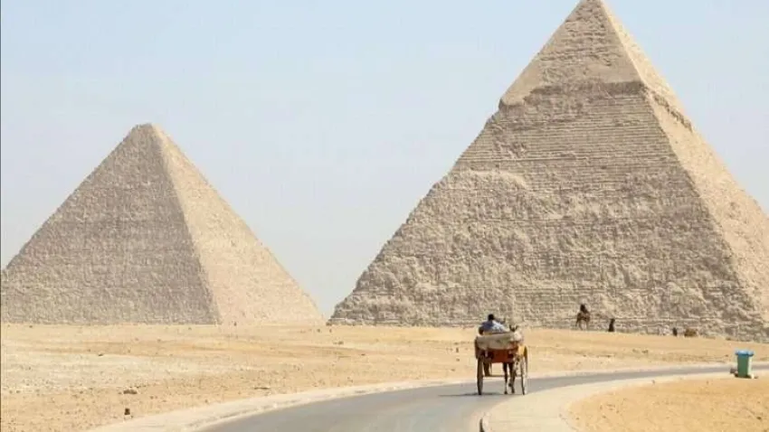 Keops Piramidi'nde yeni bir gizli geçit keşfedildi haberinin görseli