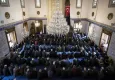Tarihi camilerde afetzedeler için mevlit okutuldu