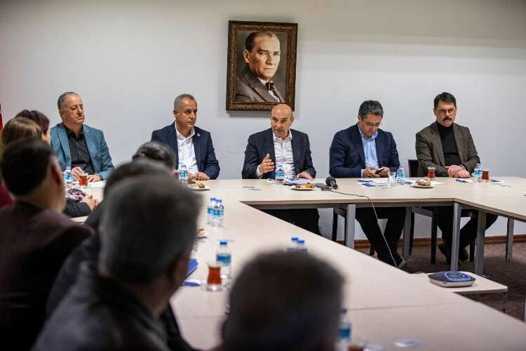 İzmir'de başkanlar Osmaniye için toplandı haberinin görseli