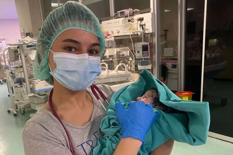 Çadır kentte bir doğum daha: Hoş geldin Bahar Bebek! haberinin görseli