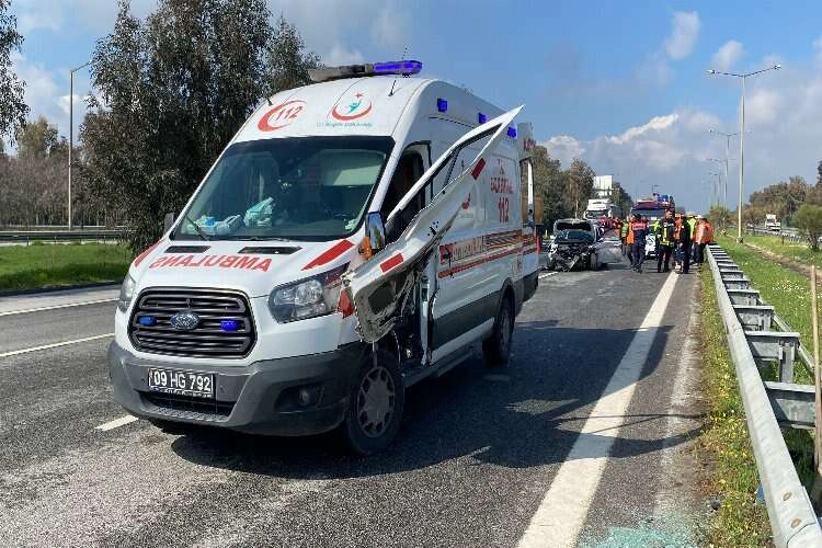 Aydın'da kazaya müdahaleye giden sağlıkçı canından oldu haberinin görseli