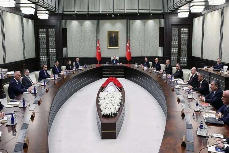 Cumhurbaşkanlığı Kabinesi toplandı haberinin görseli