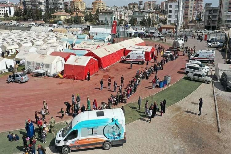 Afetzedeler için aşı çalışmaları devam ediyor haberinin görseli