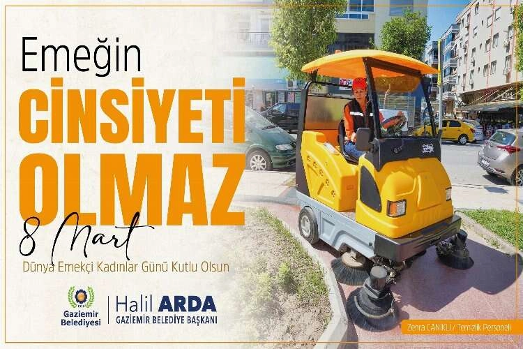 8 Mart’a özel çalışma: Emeğin cinsiyeti olmaz haberinin görseli