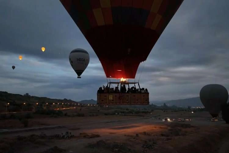 Kapadokya'yı 11 bin 761 kişi kuş bakışı izledi haberinin görseli