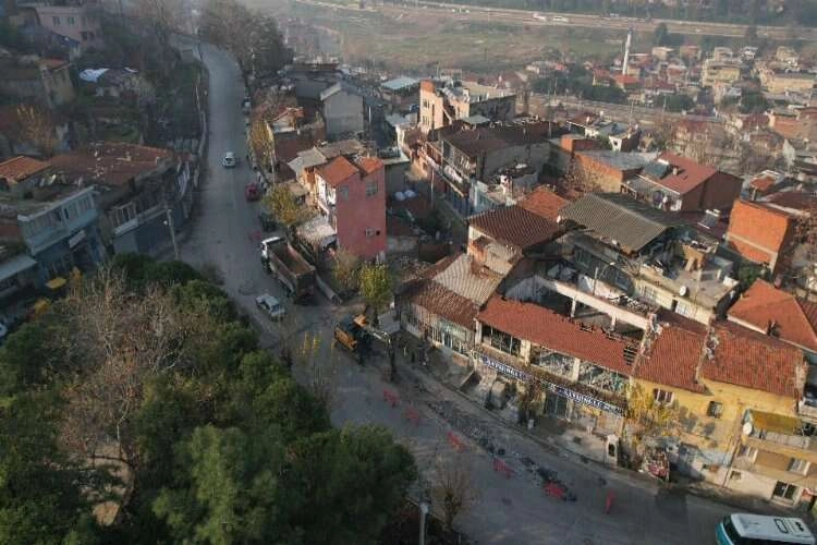 Gürçeşme’de altyapı çalışmaları tamamlanıyor haberinin görseli