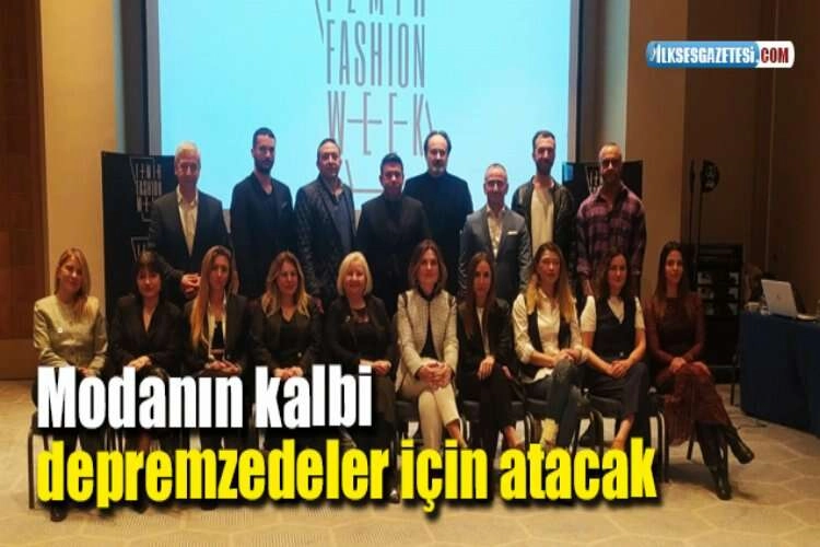 Modanın kalbi depremzedeler için atacak haberinin görseli