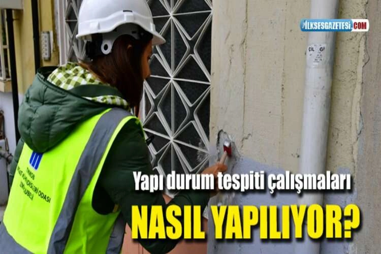 İzmir'de yapı durum tespiti çalışmaları ne durumda? haberinin görseli