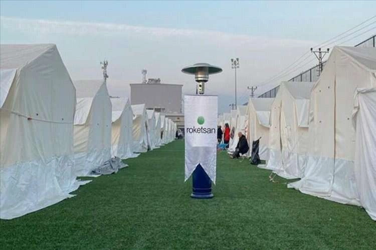 Roketsan deprem yaralarını sarıyor haberinin görseli