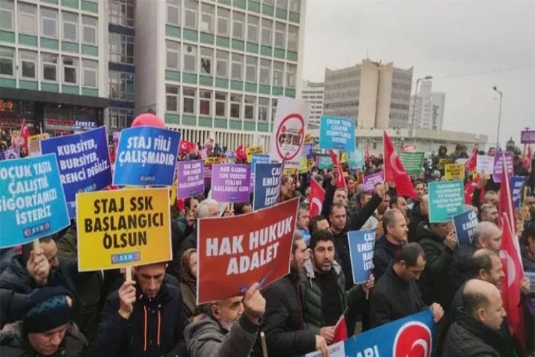 Staj ve çıraklık mağdurları emekli olacak mı? haberinin görseli