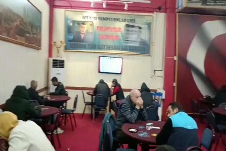 Dernek görünümlü 'Kolpaçino' kumarhanesine baskın