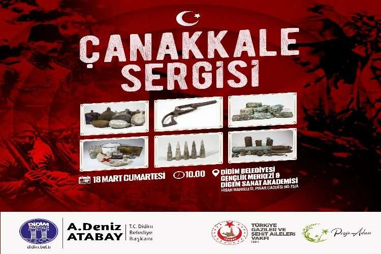 Didim, Çanakkale Sergisi’ne ev sahipliği yapacak haberinin görseli