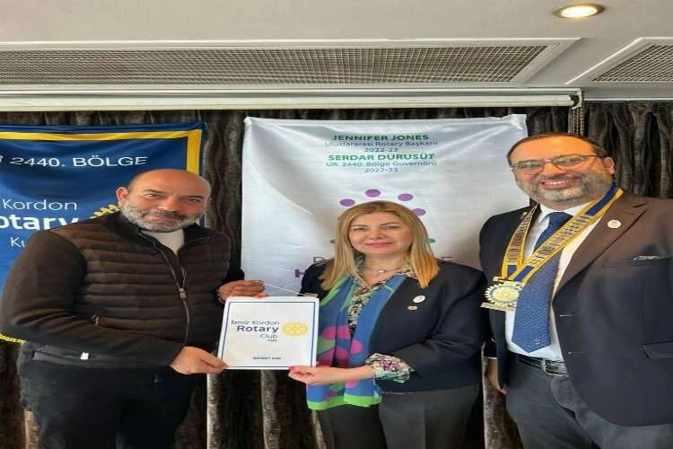 Kordon Rotary’nin Meslek Hizmet Ödülü Hatay’a haberinin görseli