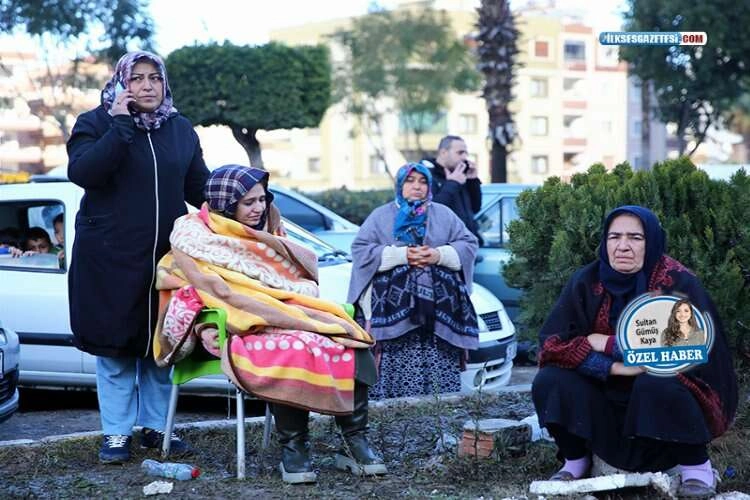 Enkazda kadın mahrumiyeti:  Kendi kokumdan utandım haberinin görseli
