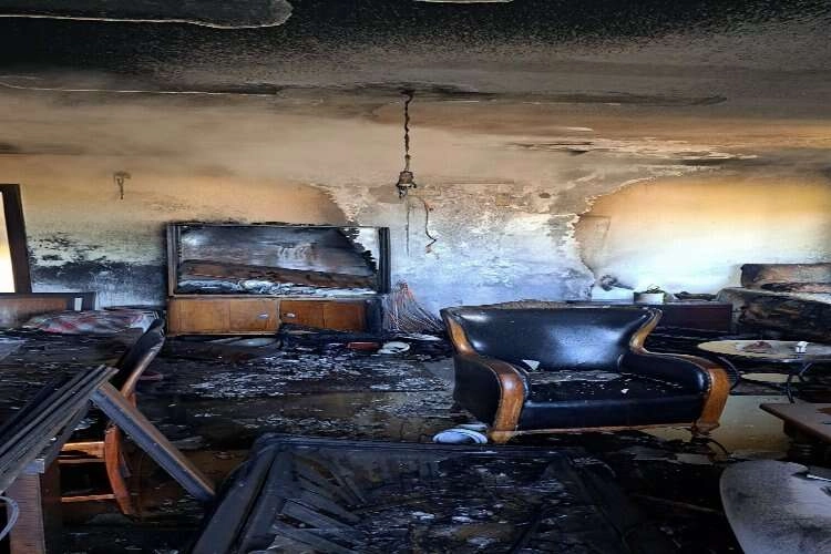 Muğla'da yangın: Klima evi küle çevirdi haberinin görseli
