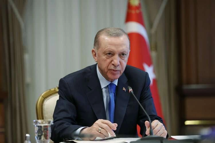 Cumhurbaşkanı Erdoğan: ''Yıkılan şehirlerimizi yeniden inşa edeceğiz'' haberinin görseli