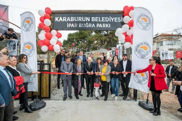 Karaburun'da eğitim ve kültür merkezi açıldı haberinin görseli