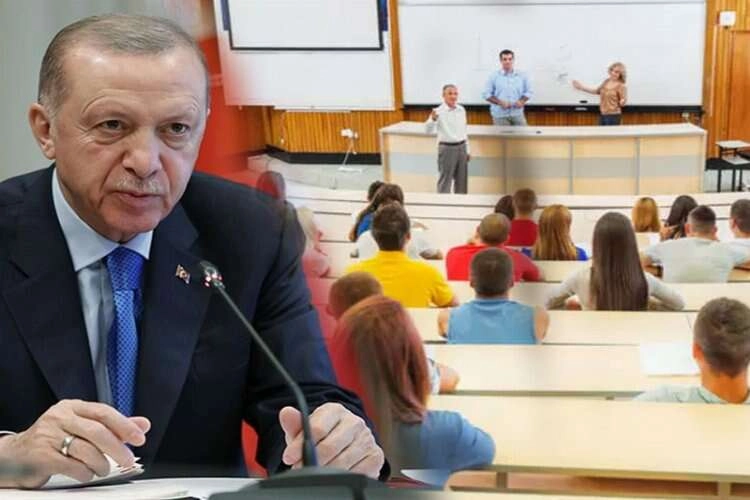 Cumhurbaşkanı Erdoğan'dan yüz yüze eğitim açıklaması haberinin görseli