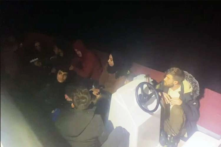 Muğla açıklarında göçmen operasyonu haberinin görseli