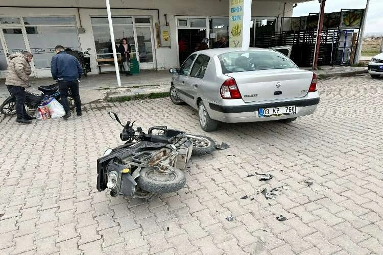 Afyonkarahisar'da elektrikli bisiklet kazası haberinin görseli