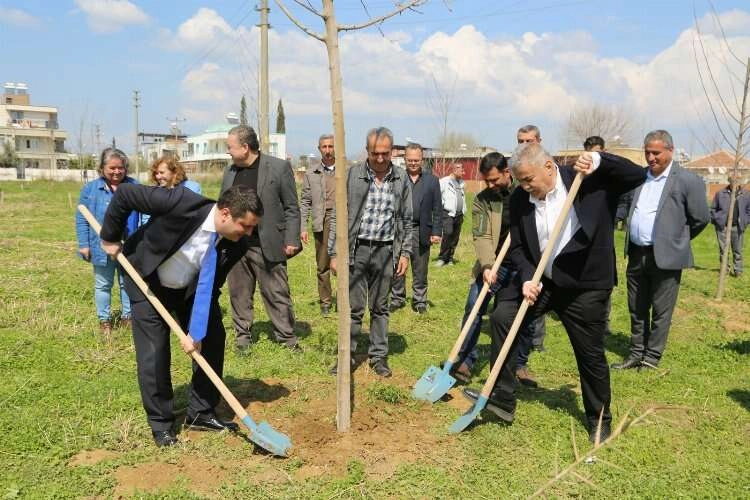 Torbalı'da Orman Haftası kapsamında yeşil alan oluşturdu haberinin görseli