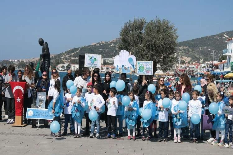 Foça’da Dünya Su Günü etkinliği düzenlendi haberinin görseli