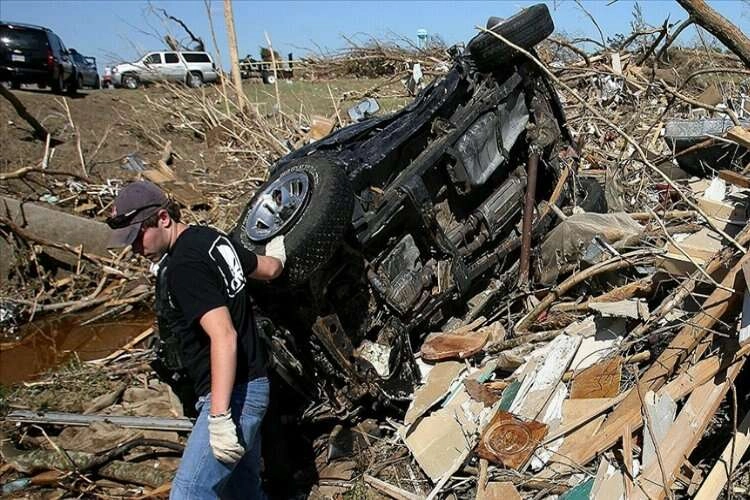 ABD'nin Mississippi eyaletinde hortum felaketi haberinin görseli