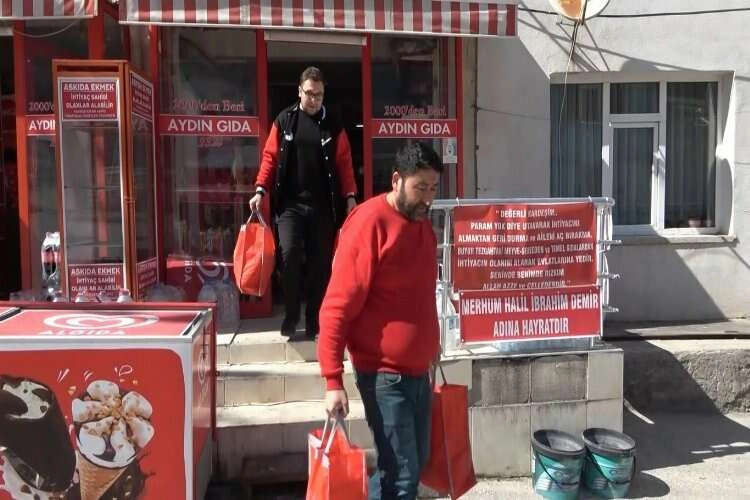 Kütahyalı esnaftan Ramazan ayında iyilik hareketi haberinin görseli