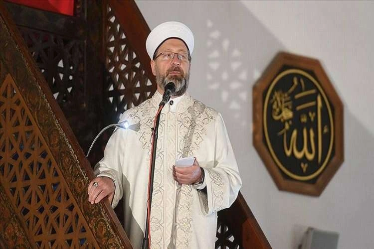 Diyanet İşleri Başkanı Erbaş: İçinizdeki kötülere cevap verin haberinin görseli
