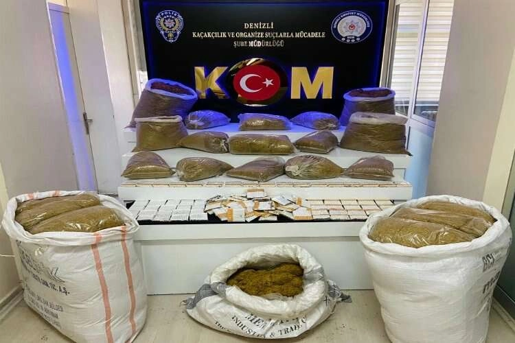 Denizli'de kaçakçılığa geçit yok: 5 tutuklama haberinin görseli