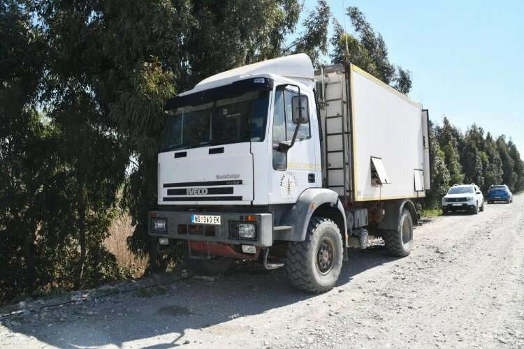 Yabancı plakalı iş makineleri Söke Ovası'nda merak oluşturdu haberinin görseli