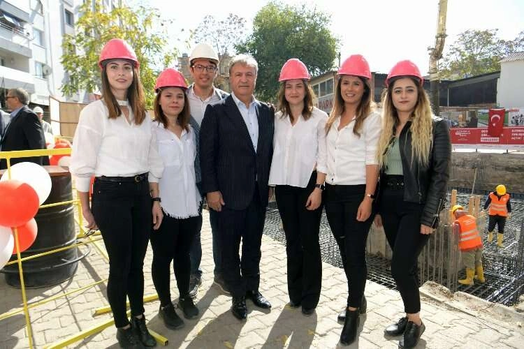 Bornova’nın öğrenci yurtları yükseliyor haberinin görseli
