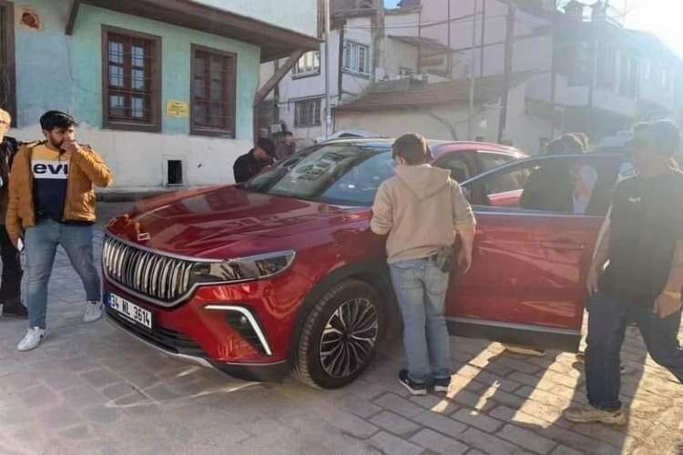 Yerli TOGG Afyonkarahisar'da haberinin görseli