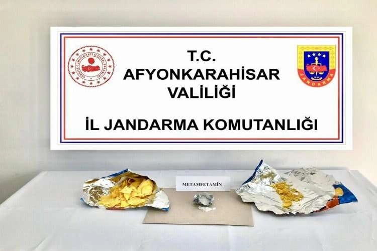 Cips poşetinden uyuşturucu çıktı haberinin görseli