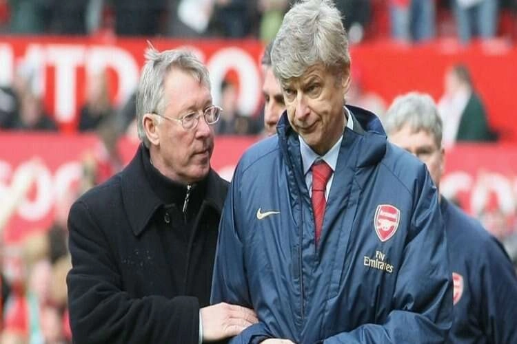 Alex Ferguson ile Arsene Wenger Şöhretler Müzesi'nde haberinin görseli