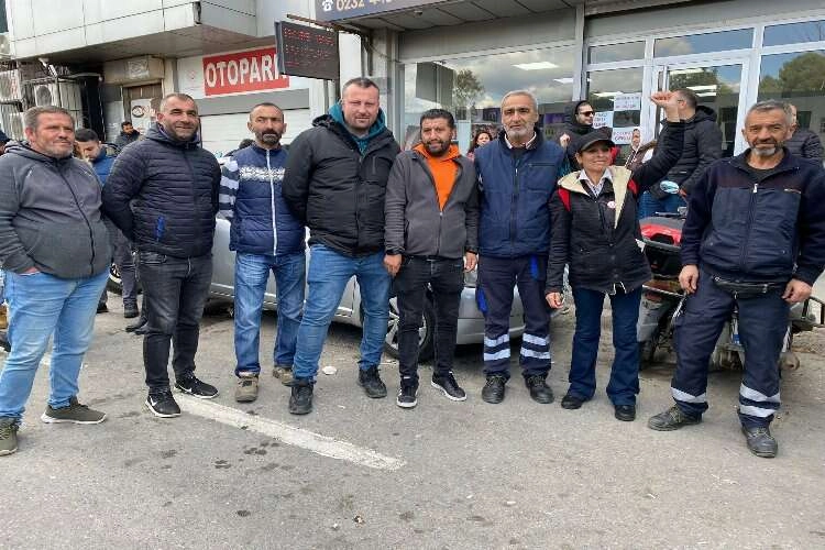 İşçiler omuz omuza mücadelede: ‘Biz Buradayız’ haberinin görseli