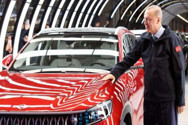TOGG'da ilk teslimat Pazartesi günü Erdoğan'a haberinin görseli