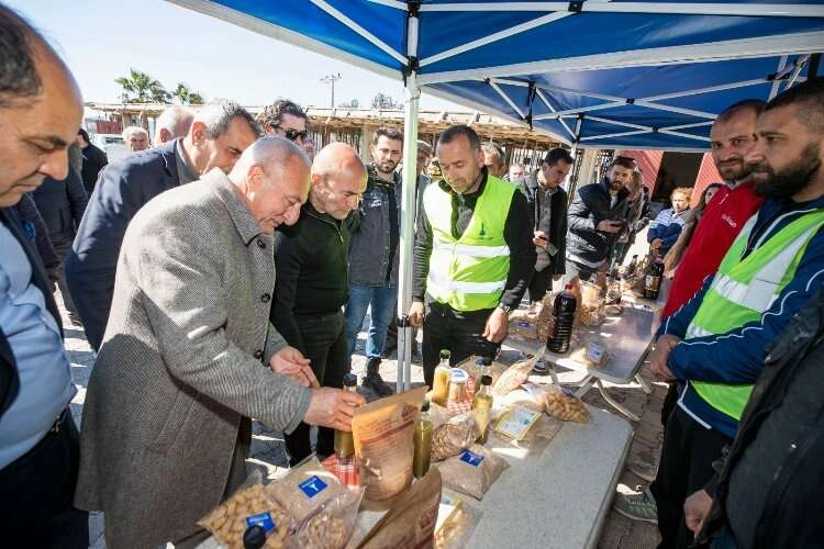 İzmir’den deprem mağduru çiftçilere can suyu haberinin görseli