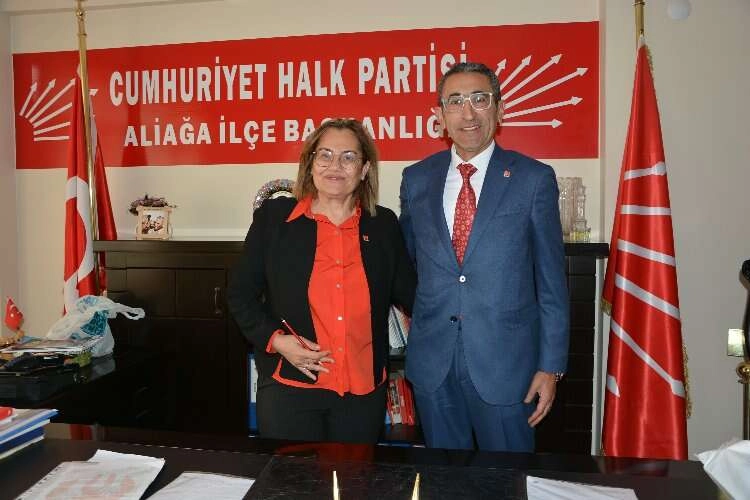 Aday adayı Karaduman, Aliağa ve Dikili'nin nabzını tuttu haberinin görseli