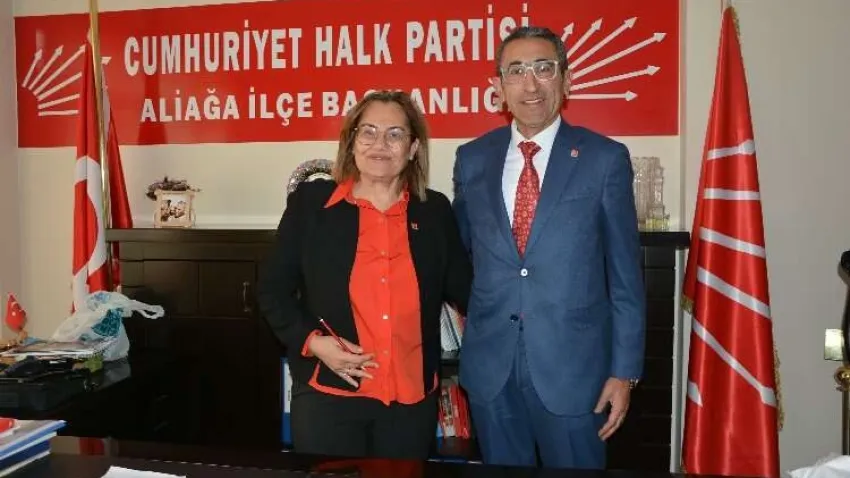 Aday adayı Karaduman, Aliağa ve Dikili'nin nabzını tuttu
