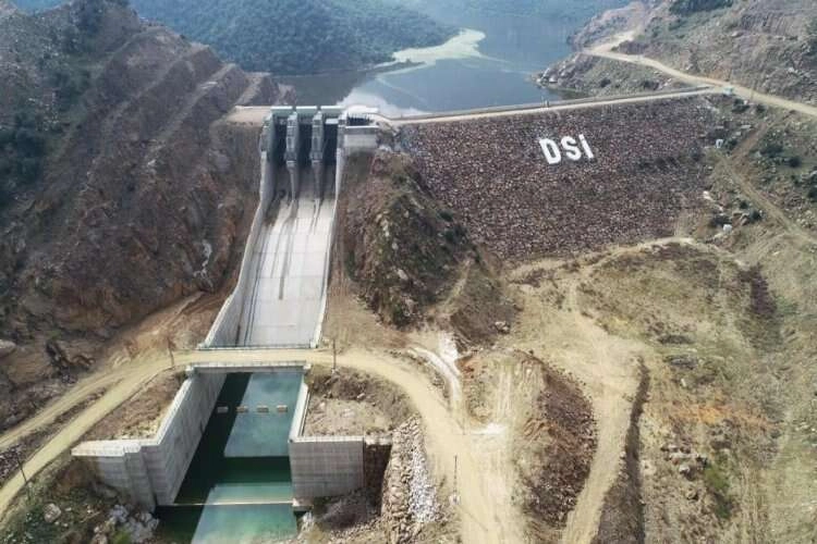 Aydın Gökbel Barajı’nda çalışmalar devam ediyor haberinin görseli